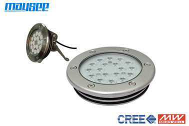 Edelstahl LED Dock Tauchlampen 18w / 54w mit gemischte Cree LED RGB