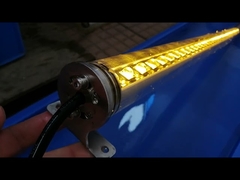 Versenkbare lineare helle Edelstahlwohnung des LED-Wandwaschmaschinenlichtes 12w/18w/24w DC24V LED