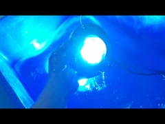 IP68 breiten Öffnungswinkel LED Bootes heller LED Edelstahl-Oberflächen-Berg des Swimmingpool-Licht-316