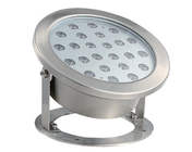 Runde Form 24W LED-Flutlicht Edelstahlmaterial Außenwasserdicht IP68