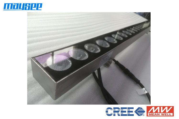 316L Edelstahlgehäuse LED-Linearlicht RGB RGBW Farbwechselarbeiten in der Nähe des Meeres