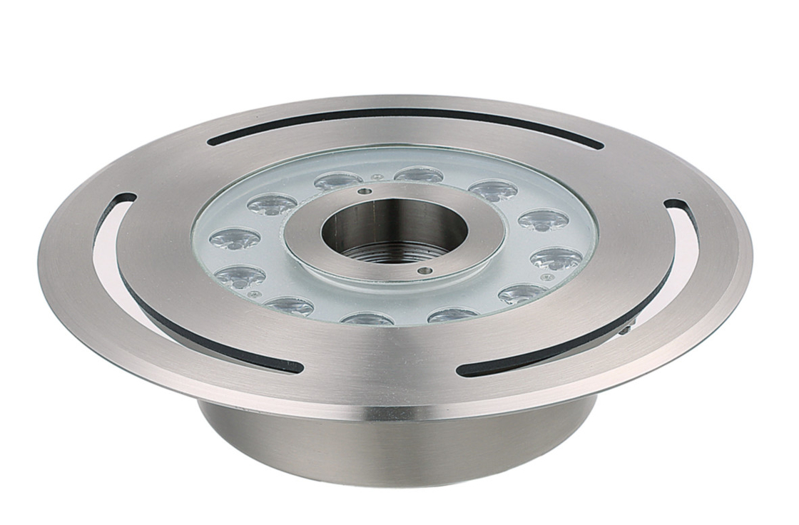 12W LED-Brunnenleuchten Mehrfarbig Wasserdicht IP68 Bewertung DC24V