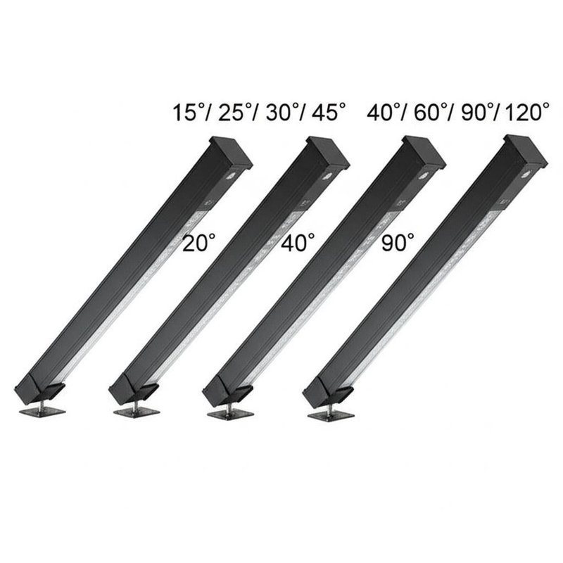 15°/ 25°/ 30°/ 45°/ 60°/ 90°/ 120° Linear LED Wall Washer for Signage and Billboard Lighting
